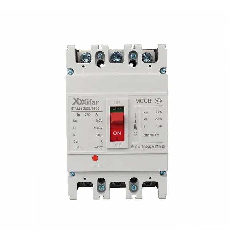 250a 2p Mccb Circuit Breaker Fixarum Type